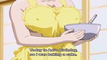 Big Boob Anime Babe Gobbles Hot Loads