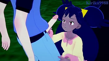 Iris And Erika’s Wild Pokemon Breeding Session – Hentai