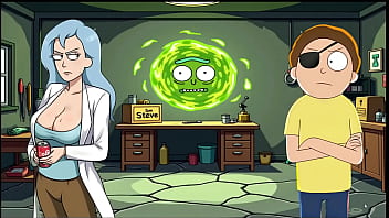 Spooky Succubus Seduction: Evil Morty’s Lewd Portal Game