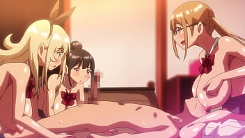 Naughty Schoolgirls’ First Orgy – Hentai Masturbation Fantasy