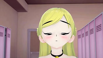 Blonde Anime Newbie Craves Hard Cock! (hentai Koikatsu)