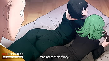 Saitama’s Steamy Sleepover With Busty Anime Babes