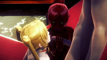 Zelda Hentai – Busty Gerudo Seduction & Rough Fucking – Anime Porn
