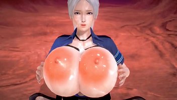 3d Hentai Busty Cop Fucks Hard In Uniform 01