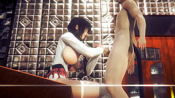 Hentai 3d – Karen’s Lewd Handjob & Deep Throat – Uncensored Anime Porn