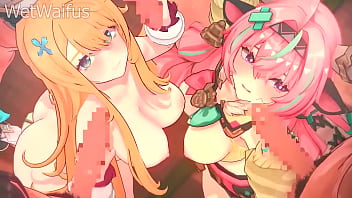 Genshin Impact Hotties Double Teamed – Escoffier & Varesa Hardcore