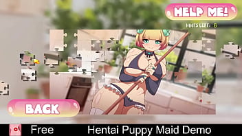 Horny Anime Puppy Maid Begs For Rough Breeding