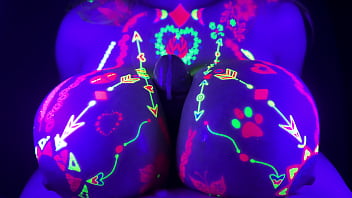 Join This Hentai Titfuck Challenge! Mind-blowing Neon Cosmotits | Lilykoti
