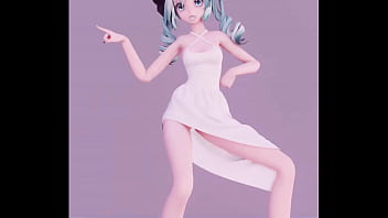 Sexy Anime Babe Dances Naked For You