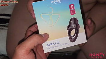 Ravaged Asshole Dripping Cum From Anello Vibrating Cock Ring With Clit Stim