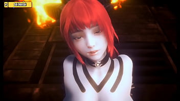 Fiery 3d Hentai – Big-titted Dragon Girl Burns With Lust