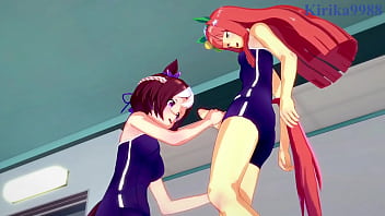 Special Week & Silence Suzuka’s Futanari Fuckfest – Uma Musume Hentai