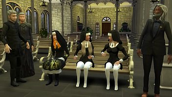 Innocent Girls Ravaged By Lustful Priests In 3d Hentai Temple