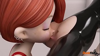 Latex-clad Anime Lesbians In Steamy Action