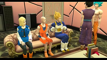 Dragon Ball Hentai Ep 18 – Videl & 18 Swap Husbands & Get Ntr Fucked Hard