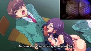 Busty Schoolgirl Gangbang – Huge Cocks Ravage Goth Babe Ivy In Hentai Dropout