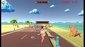 Roller Babe Hentai Game Pornplay Ep1 Beach Creampie & 69 Public Sex