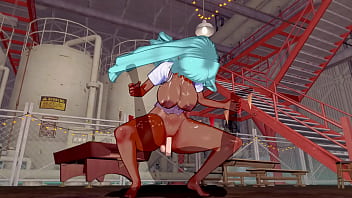 3d Hentai Slut With Huge Tits And Fat Ass Gets Fucked Hard