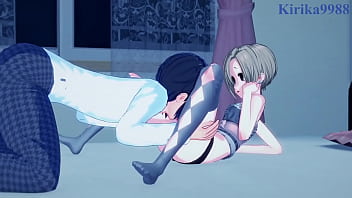 Koume & Hinako’s Wild Idol Orgy – Cinderella Girls Hentai