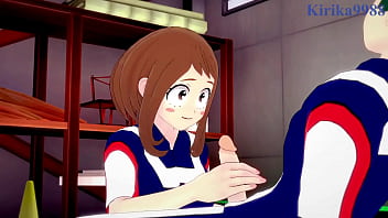 Ochako And Deku’s Forbidden Classroom Fuck – My Hero Academia Hentai
