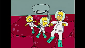 Homer And Marge’s Wet Underwater Fuck Session (sfan’s New Intro)
