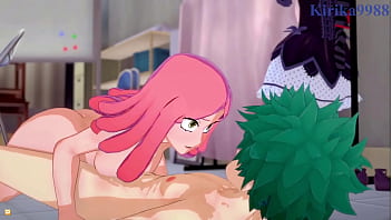 Explosive Threesome: Komori, Mei & Deku’s Wild Hentai Fuckfest